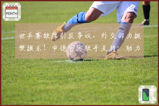 世乒赛缺席引发争议，外交部力挺樊振东！中德官方联手支持：助力巨大